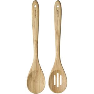 imageCuisinart GreenGourmet Bamboo Basting Brush 15quot x 3quot x 05quotSolid and Slotted 2Pack