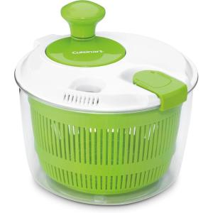 imageCuisinart Large Spin Stop Salad Spinner Wash Spin ampamp Dry Salad Greens Fruits ampamp Vegetables 5qt CTG00SAS13 Qt