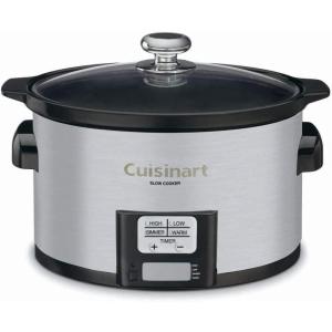 imageCuisinart MSC400 3In1 Cook Central 4Quart MultiCooker Slow Cooker BrownSaute Steamer Silver35 Quarts