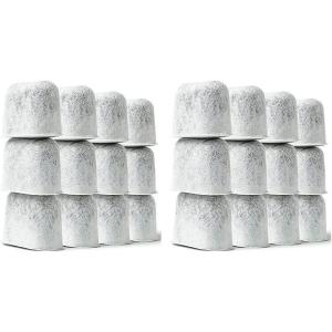imageKampampJ 12Pack Cuisinart Coffee Filter Replacement Charcoal Water Filters for Coffee Makers  Fits all Cuisinart and Braun BrewSense Coffee Makers12 Pack of 2