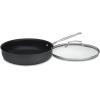imageCuisinart 12Inch Deep Fry Pan wCover Chefs Classic Nonstick Hard Anodized Collection 62230DFP1