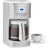 imageCuisinart 14Cup Coffee Maker Programmable PerfecTemp Glass Carafe Coffee Machine with 14 Cup Setting Brew Strength Control and Brew Pause Stainless Steel DCC3200NASWhite