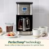 imageCuisinart 14Cup Coffee Maker Programmable PerfecTemp Glass Carafe Coffee Machine with 14 Cup Setting Brew Strength Control and Brew Pause Stainless Steel DCC3200NASStainless