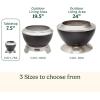 imageCuisinart 195 Cleanburn Smokeless Fire Pit with Removable Base for Ash Portable Outdoor Wood Burning Fireplace Smoke Free Carbon Stainless Steel Outdoor Heater Enhanced Airflow ampamp Easy CleanupCleanburn 75 Tabletop Fire Pit
