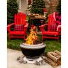 imageCuisinart 195 Cleanburn Smokeless Fire Pit with Removable Base for Ash Portable Outdoor Wood Burning Fireplace Smoke Free Carbon Stainless Steel Outdoor Heater Enhanced Airflow ampamp Easy CleanupCleanburn 24 Fire Pit