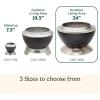 imageCuisinart 195 Cleanburn Smokeless Fire Pit with Removable Base for Ash Portable Outdoor Wood Burning Fireplace Smoke Free Carbon Stainless Steel Outdoor Heater Enhanced Airflow ampamp Easy CleanupCleanburn 24 Fire Pit