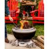 imageCuisinart 195 Cleanburn Smokeless Fire Pit with Removable Base for Ash Portable Outdoor Wood Burning Fireplace Smoke Free Carbon Stainless Steel Outdoor Heater Enhanced Airflow ampamp Easy CleanupCleanburn 24 Fire Pit