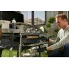 imageCuisinart 28 Outdoor Griddler and Broiler Combo 2in1 Carbon Steel FlatTop Grill and Broiler with Hood Adjustable Rack Wheels Side Tables Large Cooking Area for BBQs Outdoor Griddle Station28 Griddle  Broiler Combo