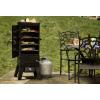 imageCuisinart 36 Vertical Propane Smoker 4 Removable Racks Spacious BBQ Smoker with Wood and Water Trays 15000 BTU Heat for Smoked Meat Brisket Jerky Fish Perfect for Tailgates Backyard Camping