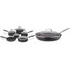 imageCuisinart 5511R 11Piece Set Advantage Nonstick Cookware RedBlack