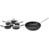 imageCuisinart 5511R 11Piece Set Advantage Nonstick Cookware RedBlack
