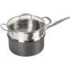 imageCuisinart 6610 Chefs Classic 10Piece Cookware Set NonstickHardAnodized17Piece