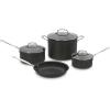 imageCuisinart 667P1 Chefs Classic Nonstick HardAnodized 7Piece Cookware Set Black