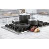 imageCuisinart 667P1 Chefs Classic Nonstick HardAnodized 7Piece Cookware Set Black