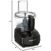 imageCuisinart 7Cup Sleek and Modern Design Food Processor with Two Easy Controls and Universal Blade for Chopping Mixing and Dough WhiteBlack