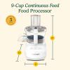 imageCuisinart 7Cup Sleek and Modern Design Food Processor with Two Easy Controls and Universal Blade for Chopping Mixing and Dough WhiteWhite