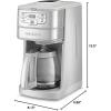 imageCuisinart Automatic Grind and Brew 12Cup Coffeemaker with 14 Cup Setting and AutoShutoff BlackStainless Steel DGB400NASStainless Steel