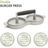 imageCuisinart CABP320 Cast Aluminum Double Burger Press1l