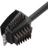 imageCuisinart CCB4125 4in1 Grill Cleaning Brush with Stainless Steel Wire Bristles  Scour Pad  Grill Scraper  13quot Handle Length