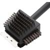 imageCuisinart CCB4125 4in1 Grill Cleaning Brush with Stainless Steel Wire Bristles  Scour Pad  Grill Scraper  13quot Handle Length