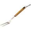 imageCuisinart CGS1100 Spatula Locking Tongs Fork Basting Brush 4Piece Grill Tool Set Ash Wood Handle
