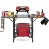 imageCuisinart CGS134 Grilling Tool Set with Grill Glove Red 3PieceBlack