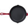 imageCuisinart Chefs Classic Enameled Cast Iron 10Inch Round Fry Pan Cardinal Red