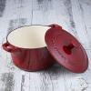 imageCuisinart Chefs Classic Enameled Cast Iron Round Covered Casserole Cardinal Red 7 QuartCardinal Red