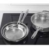 imageCuisinart Classic Pots ampamp Pans Set 10 pcs Cookware Set with Saucepans Saute pans ampamp Skillets Tapered Rims for Drip Free Pouring ampamp Cool Grip Handles Stainless Steel TPS10