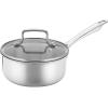 imageCuisinart Classic Pots ampamp Pans Set 10 pcs Cookware Set with Saucepans Saute pans ampamp Skillets Tapered Rims for Drip Free Pouring ampamp Cool Grip Handles Stainless Steel TPS10