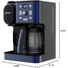 imageCuisinart Coffee Maker 12Cup Glass Carafe Automatic Hot ampamp Iced Coffee Maker Single Server Brewer Stainless Steel SS16Navy Blue
