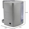 imageCuisinart Coffee Maker Single Serve 72Ounce Reservoir Coffee Machine Programmable Brewing ampamp Hot Water Dispenser Stainless Steel SS10P1SilverLight Grey