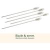 imageCuisinart Deluxe Grill Tool Set 20Piece BBQ Tools Grill Accessories with Aluminum Case ampamp Digital Temperature Fork Stainless Steel Spatula Tongs Grill Accessories ampamp Utensils Grilling Set for BBQ20Piece Set