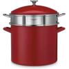 imageCuisinart Enamel Stockpot with Cover 16Quart RedRed