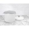 imageCuisinart Enamel Stockpot with Cover 16Quart White