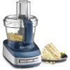 imageCuisinart FP130AG Core Custom 13Cup Multifunctional Food Processor Anchor GrayMarine Blue