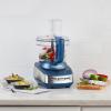 imageCuisinart FP130AG Core Custom 13Cup Multifunctional Food Processor Anchor GrayMarine Blue