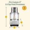 imageCuisinart Food Processor Pro Custom 11 Cup Brushed Chrome DLC8SBCYP1Brushed Chrome