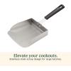 imageCuisinart Griddle Food Mover  ExtraLarge Stainless Steel Spatula for Rice Vegetables and More Perfect BBQ Tool Cookouts and Griddles Large Scooper 5cup Capacity Food Scoop