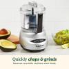 imageCuisinart MiniPrep Plus Food Processor 24Ounce Mini Food Processor to Chop Herbs Vegetables and Hard Cheese 24Ounce Work Bowl Reversible Stainless Steel Blade DLC2ABC Brushed ChromeNickelBrushed Chrome