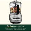 imageCuisinart MiniPrep Plus Food Processor 24Ounce Mini Food Processor to Chop Herbs Vegetables and Hard Cheese 24Ounce Work Bowl Reversible Stainless Steel Blade DLC2ABC Brushed ChromeNickelBrushed Chrome