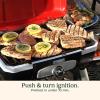 imageCuisinart Petite Gourmet Portable Gas Grill Compact ampamp Lightweight Tabletop Small Grill for BBQs Camping Tailgates ampamp Small Spaces 5500 BTU Burner Folding with Carry Handles RedPetit Gourmet Tabletop Gas Grill  Red