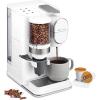 imageCuisinart SingleServe Coffee Maker  Coffee Grinder with 8 10 and 12 oz Serving Size Compatible with SingleCup Pods 48Ounce Removable Reservoir Stainless Steel DGB2SSWhite