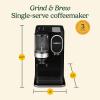 imageCuisinart SingleServe Coffee Maker  Coffee Grinder with 8 10 and 12 oz Serving Size Compatible with SingleCup Pods 48Ounce Removable Reservoir Stainless Steel DGB2SSBlack