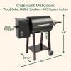 imageCuisinart Wood Pellet Grill ampamp Smoker 465 Square Inches Barrel Pellet Grill for Smoking Meat Jerky Vegetables 8 in 1 BBQ with Digital Control Auto Start and Temperature Probe