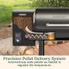 imageCuisinart Wood Pellet Grill ampamp Smoker 465 Square Inches Barrel Pellet Grill for Smoking Meat Jerky Vegetables 8 in 1 BBQ with Digital Control Auto Start and Temperature Probe