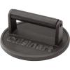 imageCuisinart 65quot Cast Iron Smashed Burger Press Round Flat Edge Grill Press for Crispy Smash Burgers Burger Tool for Grill and Griddle Accessories for BBQs and TailgatesCast Iron