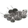 imageCuisinart 6610 Chefs Classic 10Piece Cookware Set NonstickHardAnodized17Piece