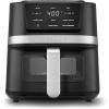 imageCuisinart Air Fryer 9Quart Basket Stainless Steel Fryer Oven with 6 Presets to Roast Bake Broil Air Fry Dehydrate and Keep Warm DishwasherSafe Parts Quick ampamp Easy Meals AIRX221 BlackStainless Steel  Black