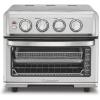 imageCuisinart Air Fryer Toaster Oven with Grill 1800W 81 Air Fryer Oven with Bake Convection Bake Grill Broil and Warm Options Large Capacity 60Minute Timer TOA70BKS Black SSStainless Steel